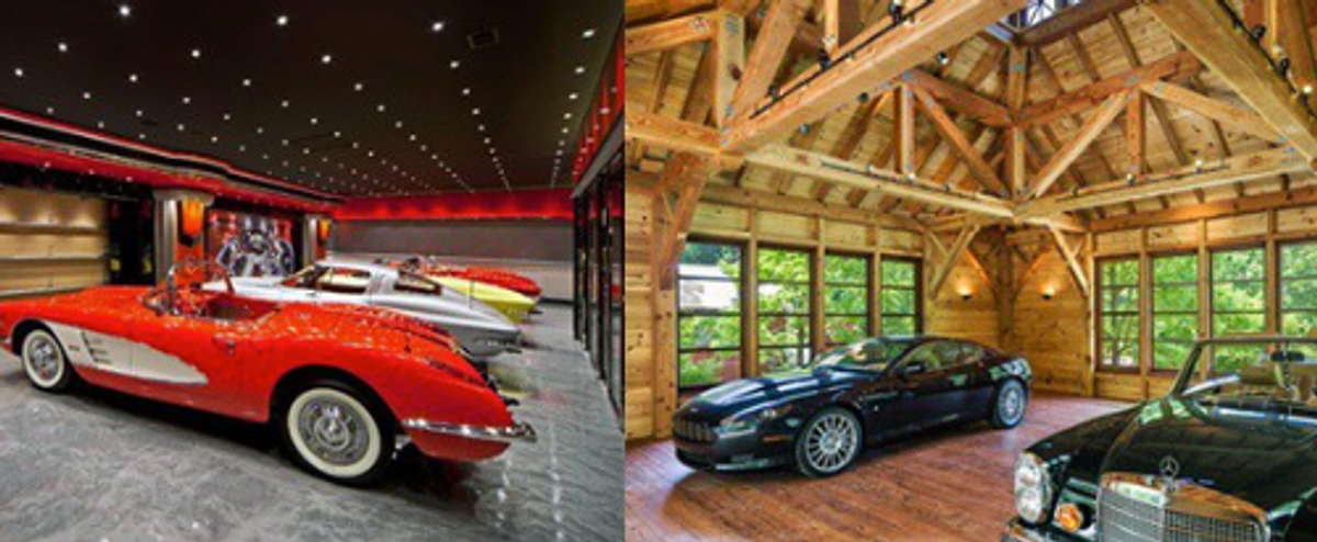40 Best Garage Ceiling Ideas - Automotive Space Interior Designs