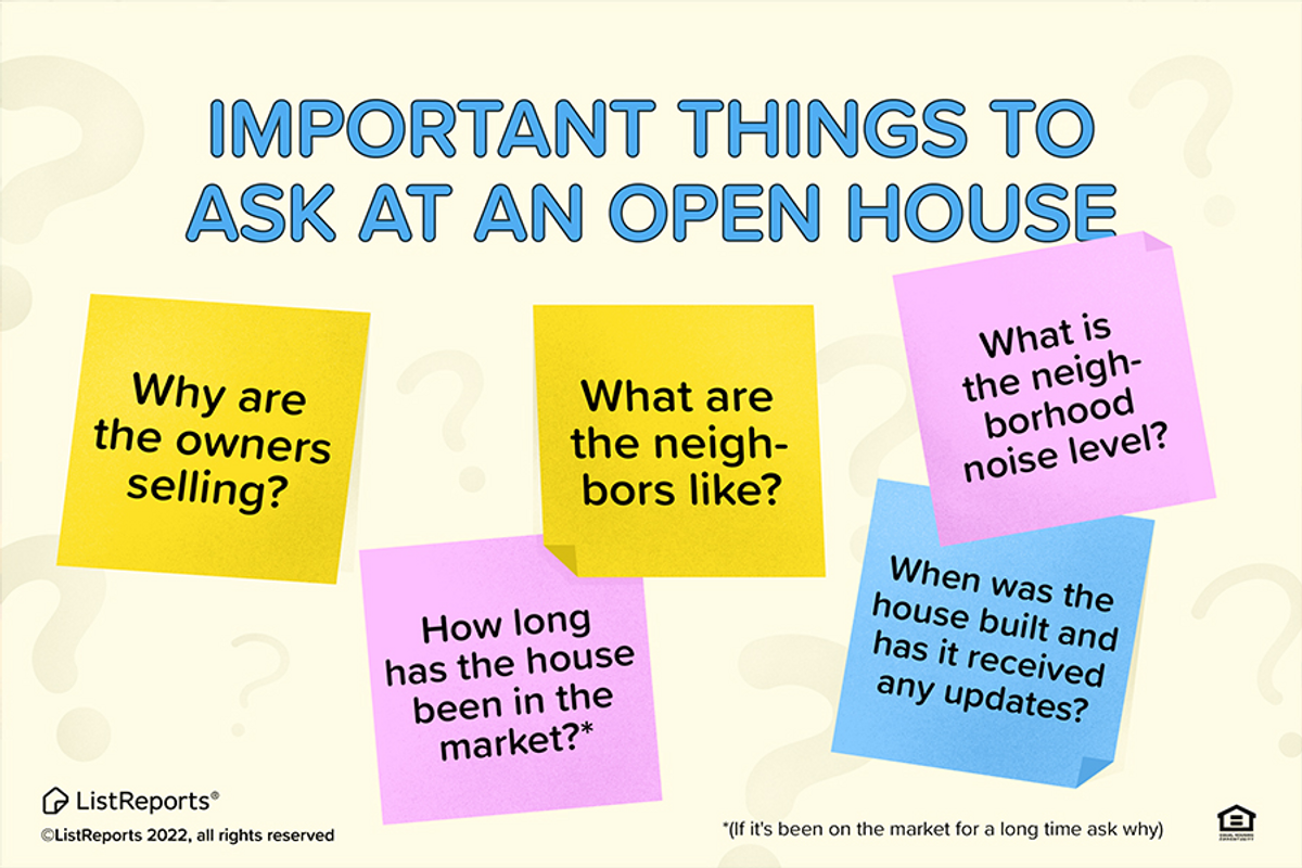 Important Open House Qs