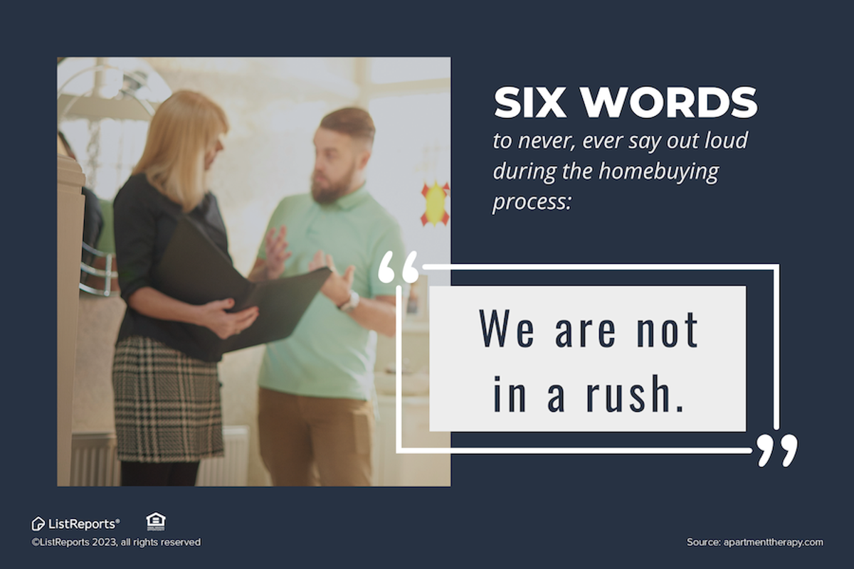 6 Words Never