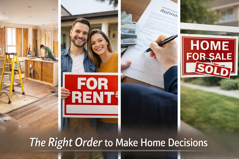 The Right Order to Make Home Decisions